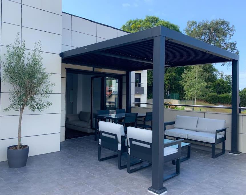 Appartamento Atico Con Esplendida Terraza Comillas Esterno foto