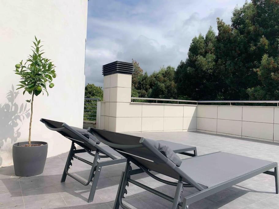 Appartamento Atico Con Esplendida Terraza Comillas Esterno foto